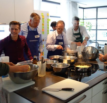 SCRUM Workshop: SCRUM-Cooking mit Daimler